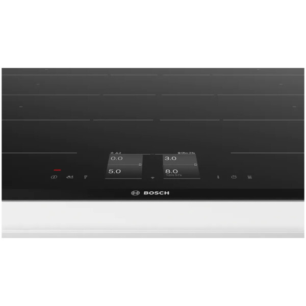 jlf electronics bosch pxy875kw1e series 8 induction hobs 80 cm black built in with frame