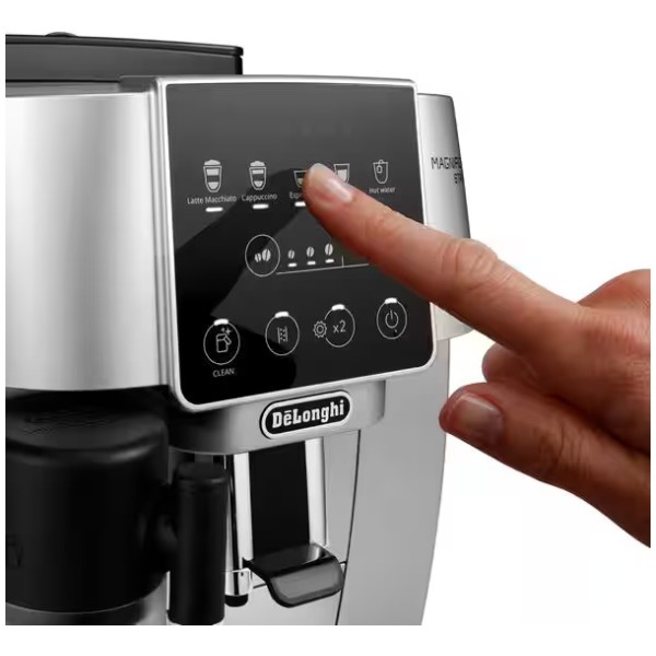 jlf electronics delonghi ecam22030sb magnifica start automatic coffee maker 1450w pressure 15bar with grinder silver