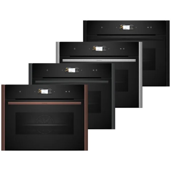 jlf electronics neff c29fs3ay0 no 90 compact built in oven with steam function 60 x 45 cm flex design