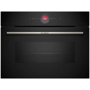 jlf electronics bosch cmg7241b1 series 8 compact built in oven with microwave function 60 x 45 cm black