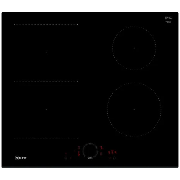 jlf electronics neff t56fhs1l0 no 70 induction hobs 60 cm black built in frameless