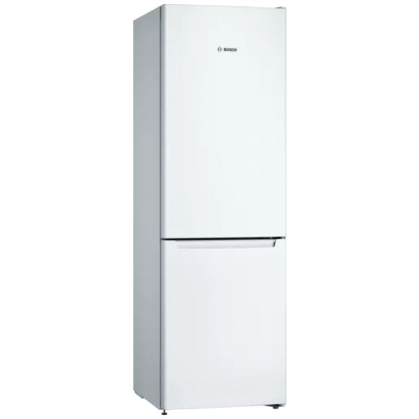 bosch kgn36nwea series 2 freestanding fridge freezer 186 x 60 cm white
