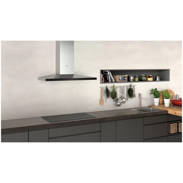 neff d95qfm4n0 no 50 chimney hood 90 cm stainless steel