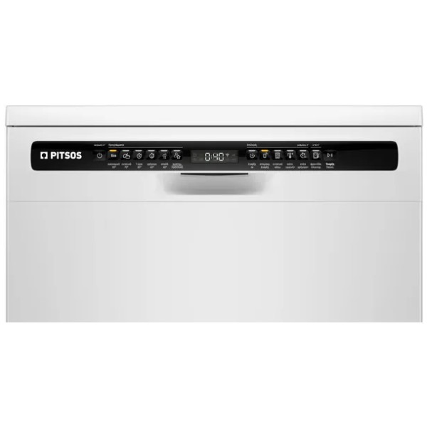 pitsos dsf61w00 freestanding dishwasher 60 cm white